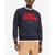 商品Tommy Hilfiger | Slater Embroidered Tufted Chenille Logo Patch Sweatshirt颜色Desert Sky