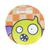 颜色: Yellow-Flying Critter, Touchdog | Cartoon Monster Rounded Cat and Dog Mat