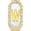 颜色: Gold-W, ADORNIA | Crystal Mother of Pearl Initial Pendant Necklace