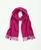 Brooks Brothers | Cashmere Fringed Scarf, 颜色Dark Pink