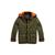 商品Ralph Lauren | Big Boys Water- Repellent Hooded Barn Jacket颜色Company Olive