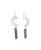 颜色: Mystic, Macy's | Aurora Borealis or Mystic Quartz Silver Plated Half Moon Drop Earrings