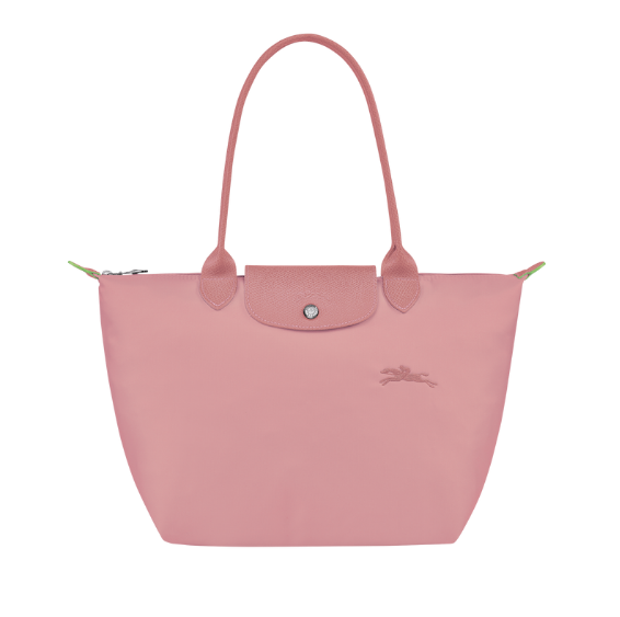 商品第4个颜色粉 色, Longchamp | 珑骧女士Le Pliage Green 系列小号长柄织物可折叠手提单肩斜挎饺子包 L2605（香港仓发货）