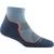 商品Darn Tough Vermont | Darn Tough Women's Light Hiker 1/4 Lightweight Cushion Sock颜色Denim