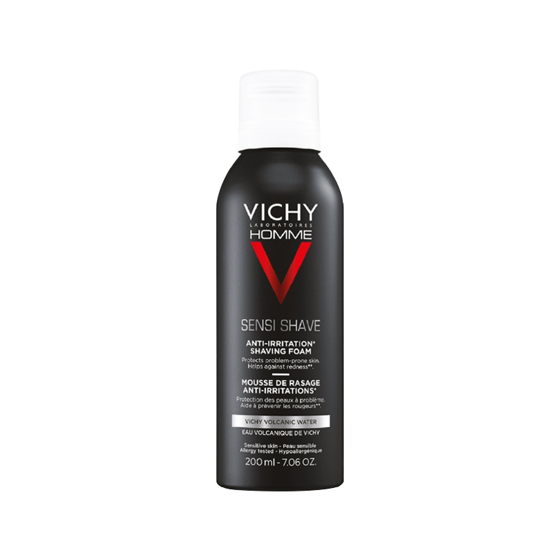 颜色: 200ml 1瓶装, Vichy | Vichy薇姿男士舒缓剃须慕斯 200ml 舒缓滋润保护肌肤