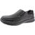 商品Clarks | Clarks Men's Cotrell Step Leather Ortholite Slip On Casual Loafer颜色Black Oily Leather