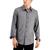 商品Alfani | Men's Regular-Fit Supima Cotton Birdseye Shirt, Created for Macy's颜色Dark Lead Opd