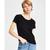 商品第1个颜色Black, Tommy Hilfiger | Women's Cotton Scoop Neck T-Shirt, Created for Macy's