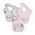 颜色: Pink, Bumkins | Baby Girls SuperBib Waterproof Baby Bibs, Pack of 3