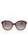 商品Kate Spade | Unisex Round Sunglasses, 55mm颜色Havana/Brown Gradient