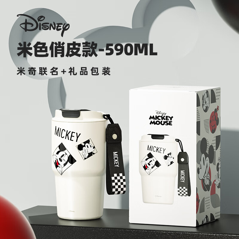 颜色: 米奇俏皮款, GERM | 日本GERM格沵 联名款（米奇/可口可乐）咖啡杯 390ML/590ML