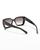 color BLACK, Salvatore Ferragamo | Rectangle Gancio Injection Plastic Sunglasses