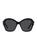 商品Celine | 56MM Oversized Square Sunglasses颜色BLACK