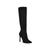 商品Nine West | Women's Tysh Pointy Toe Knee High Boots颜色Black