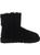 UGG | Mini Bailey Bow II Womens Suede Shearling Winter Boots, 颜色black