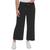 商品Calvin Klein | Women's Satin Drawstring Sweatpants颜色Black