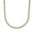 颜色: yellow, Diamond2Deal | 14K Gold Lab Grown Diamond Straight Line Tennis Necklace 18" 3 Ct