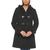 商品Tommy Hilfiger | Women's Hooded Toggle Walker Coat, Created for Macy's颜色Black