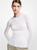商品Michael Kors | Hutton Featherweight Cashmere Sweater颜色OPTIC WHITE