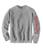 Carhartt | Loose Fit Midweight Crew Neck Logo Sleeve Graphic Sweatshirt, 颜色Heather Grey