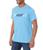 Carhartt | Force Relaxed Fit Midweight Short Sleeve Block Logo Graphic T-Shirt, 颜色Azure Blue