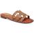 颜色: Cuoio Weave, Sam Edelman | Sam Edelman Womens Bay Cut-Out Slip On Slide Sandals