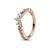 color Rose/Silver, PANDORA | Regal Swirl Tiara Ring