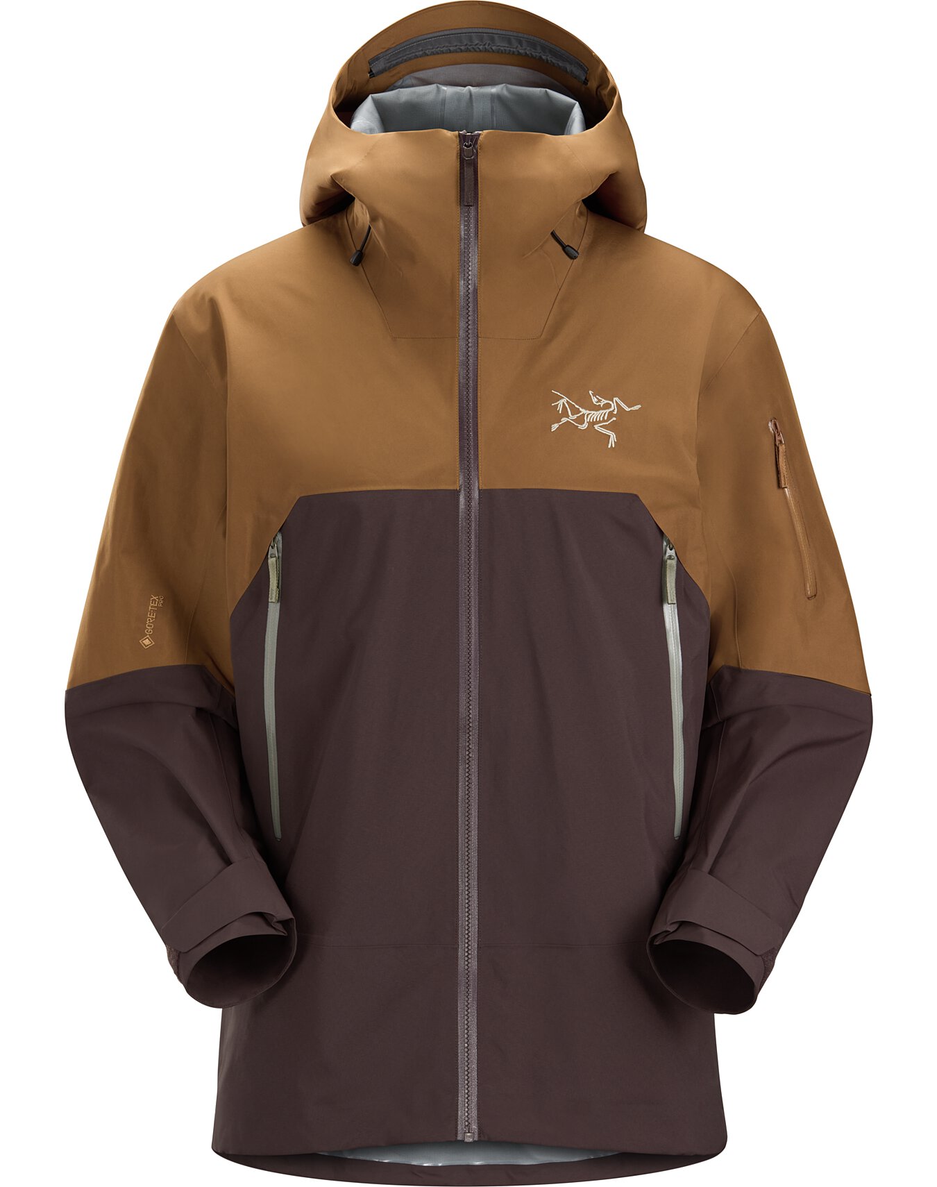 颜色: Relic/Bitters, Arc'teryx | 男士Rush夹克 Gore-Tex Pro级别材料 | Rush Jacket Men's 2023