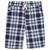 Nautica | Little Boys Plaid Pull-On Shorts, 颜色J Navy
