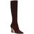 Coach | Women's Cece Stretch Pointed Toe Knee High Dress Boots, 颜色Maple Suede