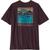 Patagonia | Summit Swell Organic T-Shirt - Men's, 颜色Obsidian Plum