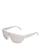 color White/Multi Mirror, Celine | Men's Shield Sunglasses, 143mm