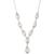 商品第3个颜色White, Givenchy | Crystal Open Y Necklace, 16" + 3" extender