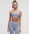 颜色: Blue Willow, Lululemon | Like a Cloud Ribbed Longline Bra *Light Support, B/C Cup