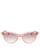 商品Kate Spade | Unisex Cat Eye Sunglasses, 55mm颜色Pink/Brown Gradient