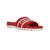 color Red/White, Calvin Klein | Women's Canina Logo Pool Slide Sandals
