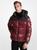 商品Michael Kors | Roseville Quilted Ciré Nylon Puffer Jacket颜色RED/BLACK