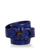 color Golfo Blue, Salvatore Ferragamo | Double Gancini Buckle Leather Belt