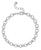 颜色: Silver, And Now This | Fine Silver-Plated or 18K Gold-Plated Circle Link Bracelet