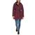 Tommy Hilfiger | Women's Hooded Belted Softshell Raincoat, Regular & Petite, 颜色Aubergine