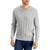 Club Room | Men's Drop-Needle V-Neck Cotton Sweater, Created for Macy's, 颜色Soft Grey Heather