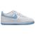 颜色: White-Aquarius Blue-White, NIKE | Nike Air Force 1 Low - Grade School Shoes