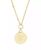 颜色: Gold-Plated - C, brook & york | 14K Gold Plated Paige Initial Pendant