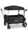 颜色: Pitch Black, WonderFold Wagon | X4 Push and Pull Quad Stroller Wagon