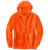 商品Carhartt | Carhartt Men's Midweight Hooded Zip Front Sweatshirt颜色Brite Orange
