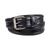 商品Levi's | Men's Trapunto Detail Leather Workwear Belt颜色Black