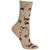 颜色: Hemp, Hot Sox | 狗狗袜子Hot Sox Women's Dogs Trouser Socks