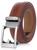 color Burnt Umber, Mio Marino | Paramount Leather Ratchet Belt