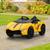 商品第2个颜色yellow, Simplie Fun | 12V Electric Kids Ride-On Cart Toy
