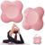 颜色: Pink, Vigor | Yoga Knee Pad Cushion Extra Thick For Knees Elbows Wrist Hands Head Foam Pilates Kneeling Pad 2 Pcs